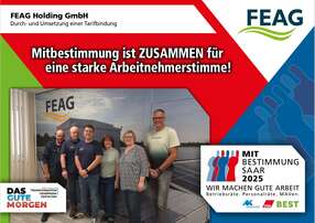 Mitbestimmung Plakat FEAG
