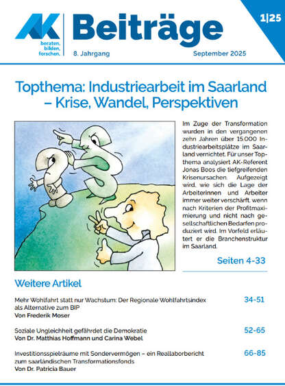 Titelblatt zu den AK-Beiträgen 08 2025