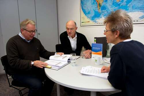 Best-Berater in Aktion (Foto: Pasquale d'Angiolillo) Best-Berater in Aktion (Foto: Pasquale d'Angiolillo)