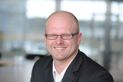 Das Foto zeigt Matthias Hoffmann, Portraitaufnahme