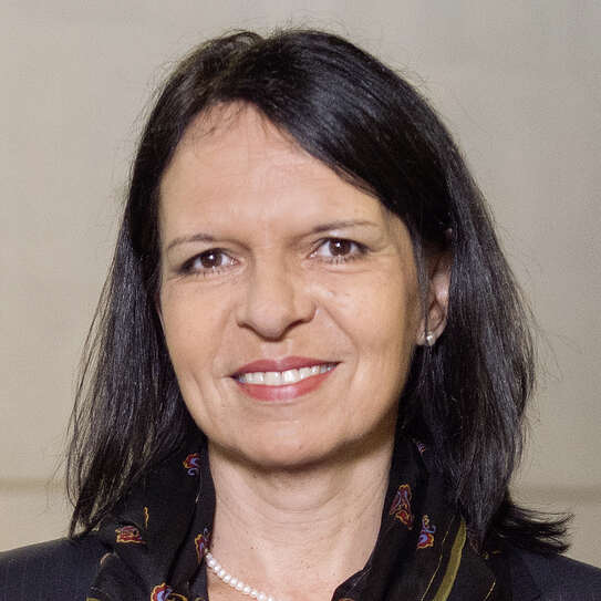 Elke Backes - Foto von Elke Backes, AK-Referentin im Bereich Behinderten-, Altenpolitik und Rehabilitation