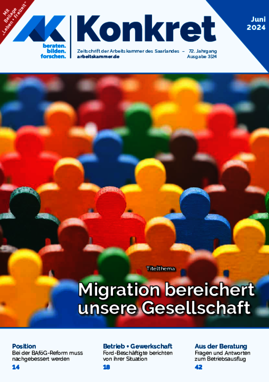 Migration bereichert unsere Gesellschaft - Heft 3, Juni 2024