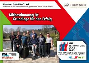 Mitbestimmung Plakat Homanit GmbH