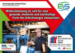 Mitbestimmung Plakat EVS