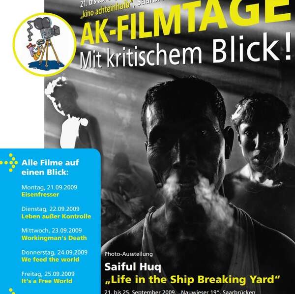 Plakat der 2. AK-Filmtage Plakat der 2. AK-Filmtage