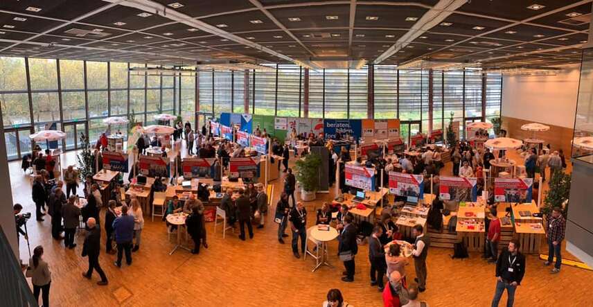 Die 1. Mitbestimmungsmesse Saar in der Kongresshalle