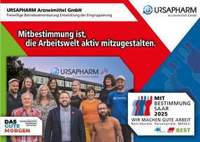 Mitbestimmung Plakat Ursapharm
