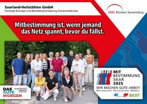 Mitbestimmung Plakat SHG Klinikum