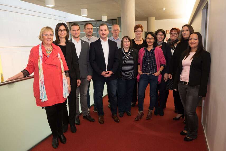 Gruppenbild des Berater*innen aus dem Arbeits- und Sozialrechtsreferat Gruppenbild des Berater*innen aus dem Arbeits- und Sozialrechtsreferat