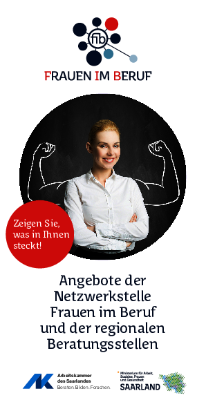 Flyer Netzwerkstelle Frauen im Beruf Flyer Netzwerkstelle Frauen im Beruf -