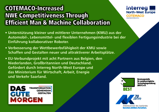 COTEMACO-Increased  NWE Competitiveness Through  Efficient Man & Machine Collaboration - 