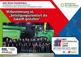 Mitbestimmung Plakat John Deere