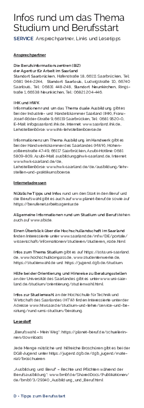 AK-Konkret Speziel "Tipps zum Berufsstart" - April 2023 AK-Konkret Speziel "Tipps zum Berufsstart" - April 2023 -