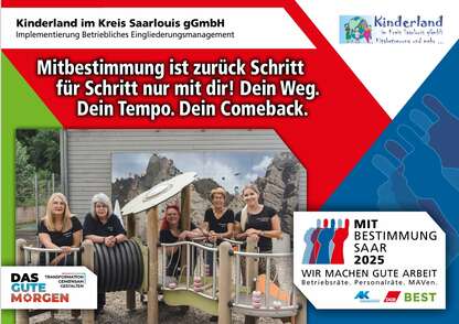 Mitbestimmung Plakat Kinderland SLS