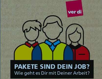 Schmuckbild, Aufruf zur Umfrage in der Paketbranche