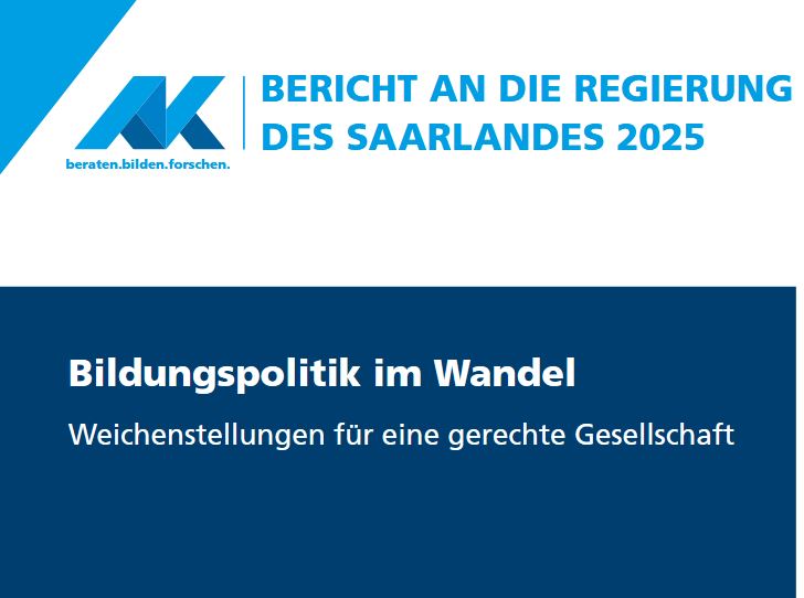 Titelblatt des AK-Jahresberichts 2025 als Schmuckbild