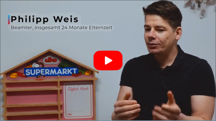 Beim Klick auf das Bild öffnet sich das Youtube-Video in einem neuen Tab Vorschaubild zum Video "Das Gute Morgen: Gespräch mit Philipp Weis zum Thema Elternzeit"